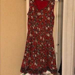 Summer floral dress